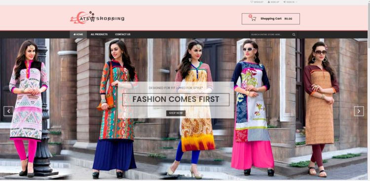 Magento Website For ATS Shopping