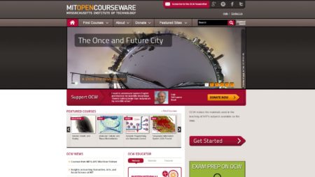 School Website For MetOpenCourseWare